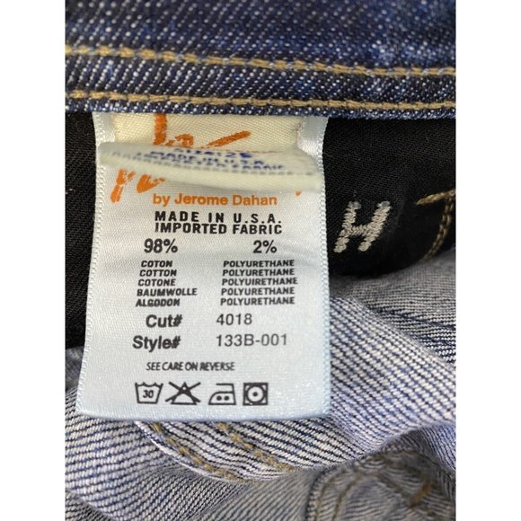 CITIZENS OF HUMANITY EMMANUELLE PETITE SLIM BOOT NWT Sz 25 Dark Denim Jeans - Picture 7 of 9